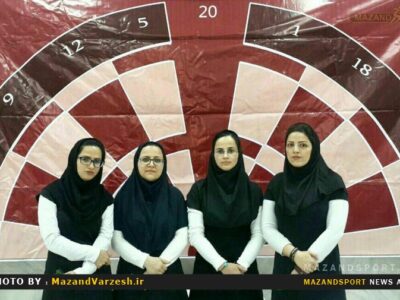 تیم دارت بانوان استان قهرمان کشور شد + تصاویر