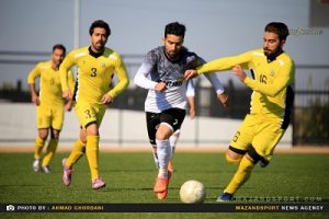 شکست صنعت ساری مقابل مقاومت نوین ساری /عکاس :احمدقربانی