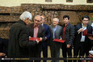 مراسم تجلیل از بزرگان و پیشکسوتان فوتبال شهرستان ساری /عکاس:احمدقربانی