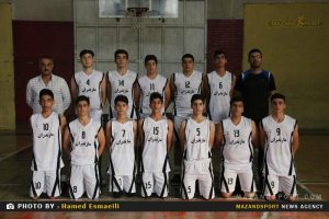 گزارش تصویری دیدار بسکتبال مازندران و قم در مسابقات منطقه یک نوجوانان کشور