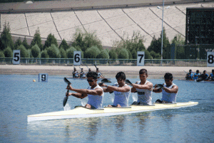 برپایی اردوی تیم ملی قایقرانی در بابلسر / محمدنبی رضایی تنها قایقرانان مازنی