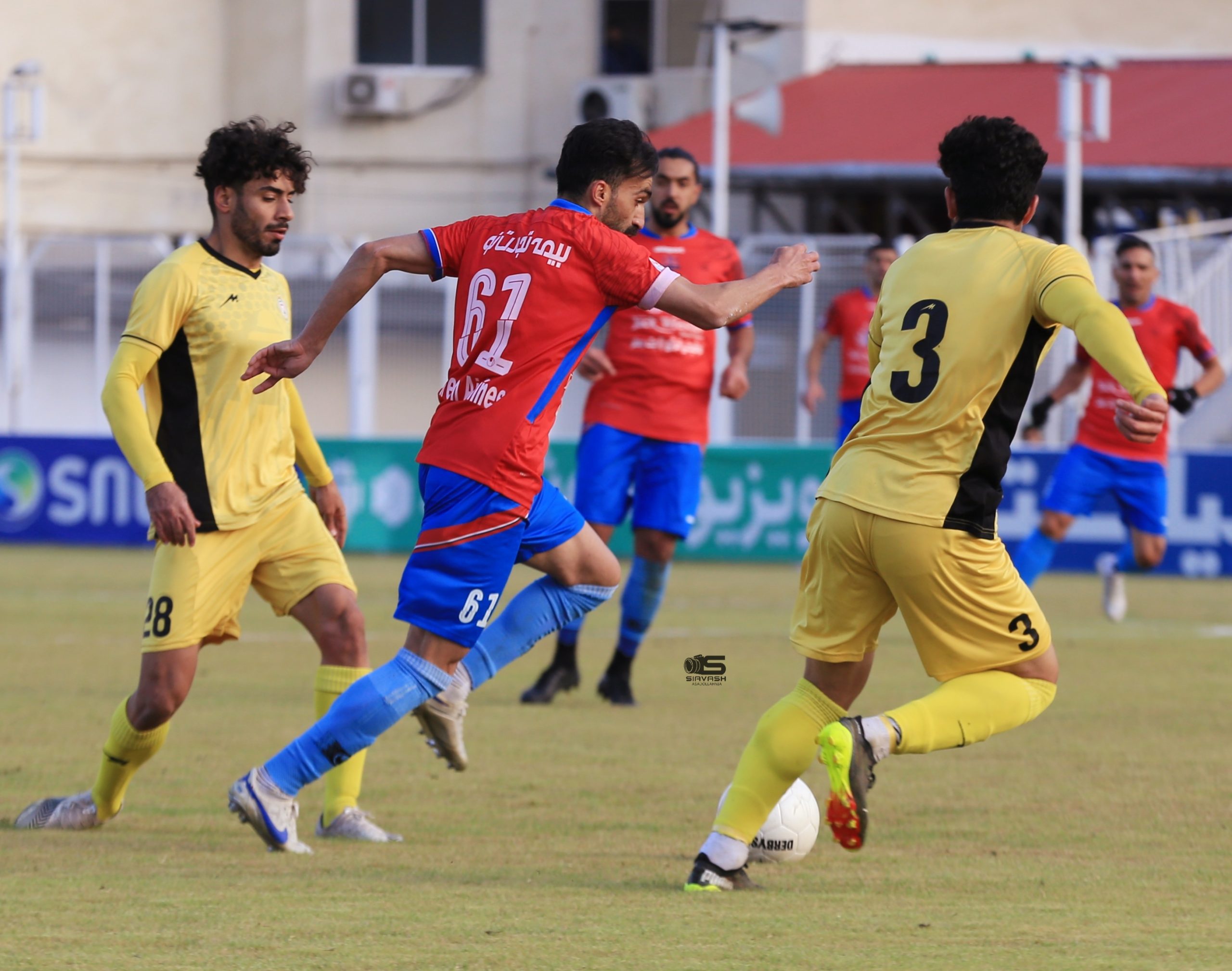 تصاویر دیدار نساجی و فجر شهید سپاسی