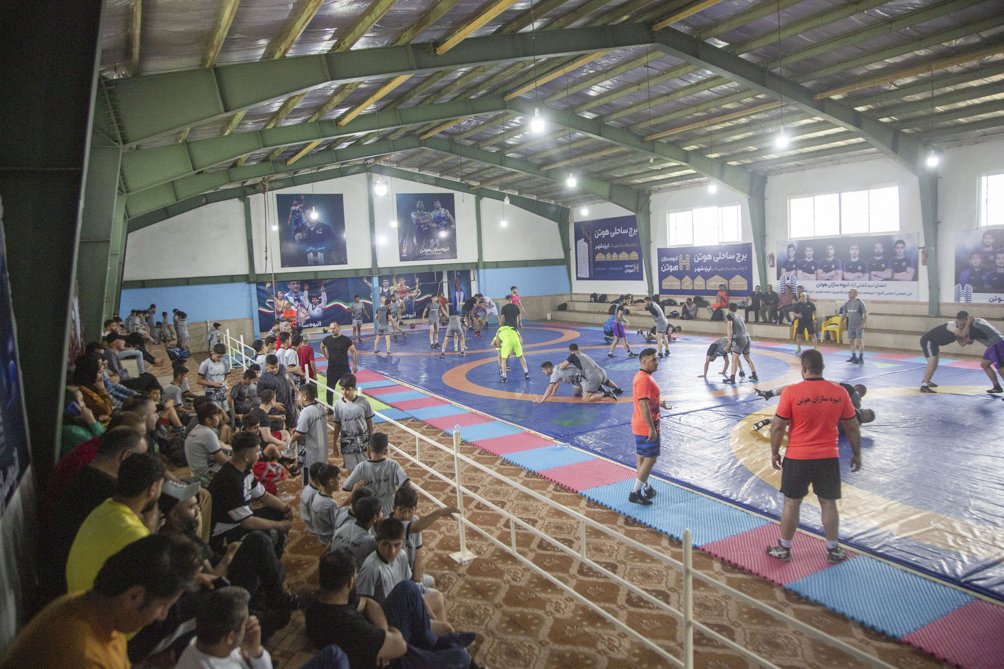 اردوی تیم ملی کشتی جوانان در قائمشهر