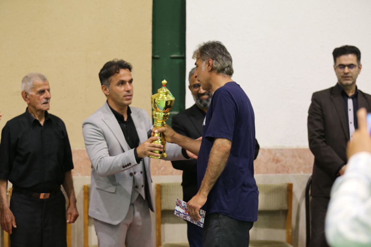 حضور سهراب انتظاری اسطوره پرسپولیس در جشن قهرمانی اکتیج کلا