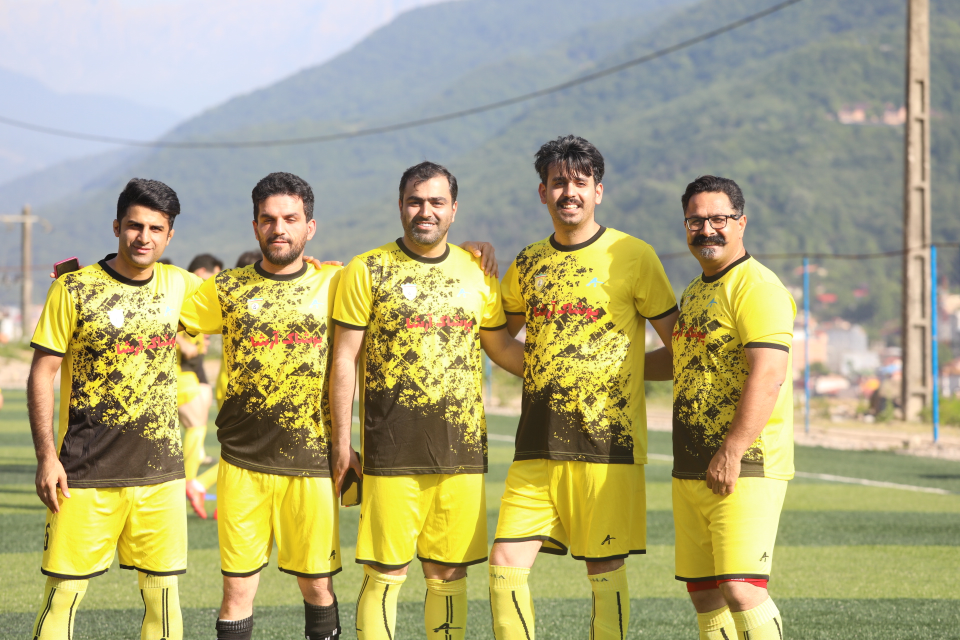 تصاویر دیدار منتخب زیراب و رسانه ورزش مازندران