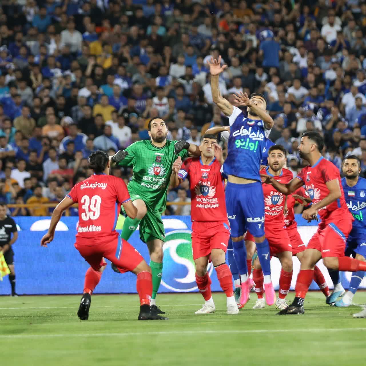 تصاویر استقلال نساجی در جام حذفی