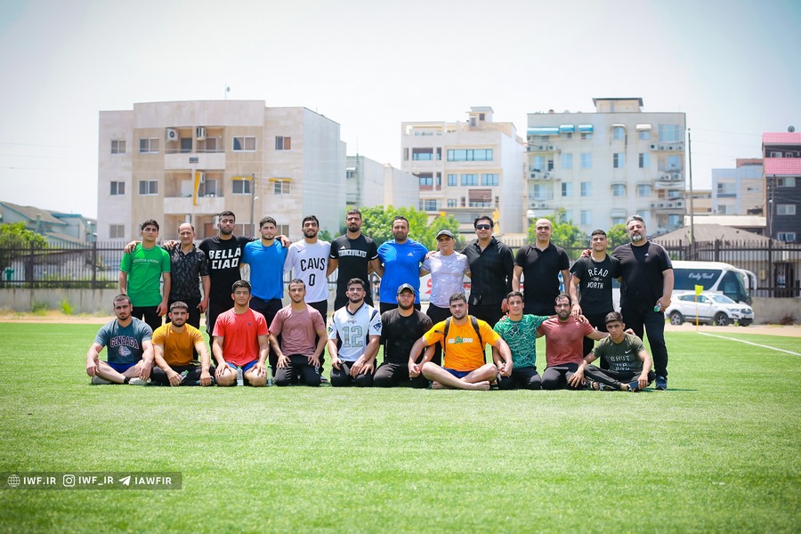 تمرین تیم ملی کشتی آزاد جوانان در آمل