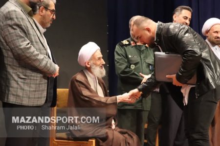 تصاویر | مراسم اهدای هدایای رهبری به قهرمانان مازندرانی