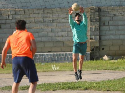 کشتی‌گیران ملی‌پوش والیبالیست شدند + عکس