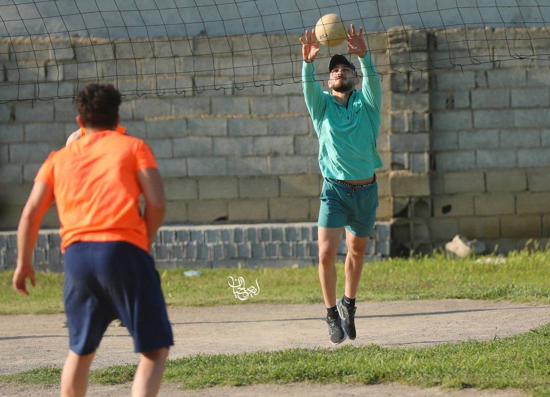 کشتی‌گیران ملی‌پوش والیبالیست شدند + عکس