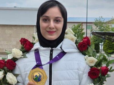 حنا زرین‌کمر: مدال طلایم را تقدیم مردم ایران و خانواده‌ام می‌کنم