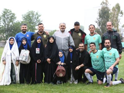 عکس| دیدار فرهنگی و متفاوت رسانه ورزش مازندران در برابر آسمان گلوگاه