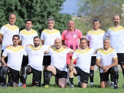 فیلم | هم‌قدم با یاد شهدا و فوتبالِ رفاقت؛ مدیران فوتبالی مازندران در شیرود پا به توپ شدند