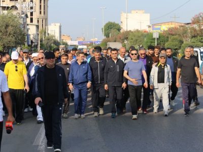 فیلم | حواشی همایش پیاده روی خانوادگی در شهرستان نکا