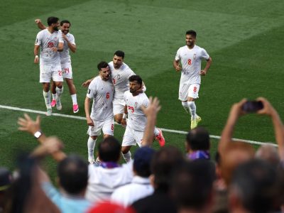 فیلم| صحنه گل اول ایران به نیوزیلند توسط رامین رضائیان
