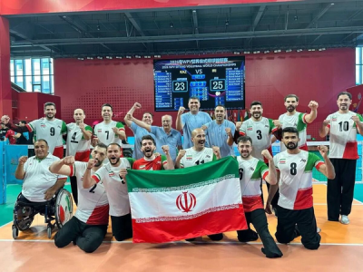 قهرمانی جهان برای والیبال نشسته با درخشش مهرزاد