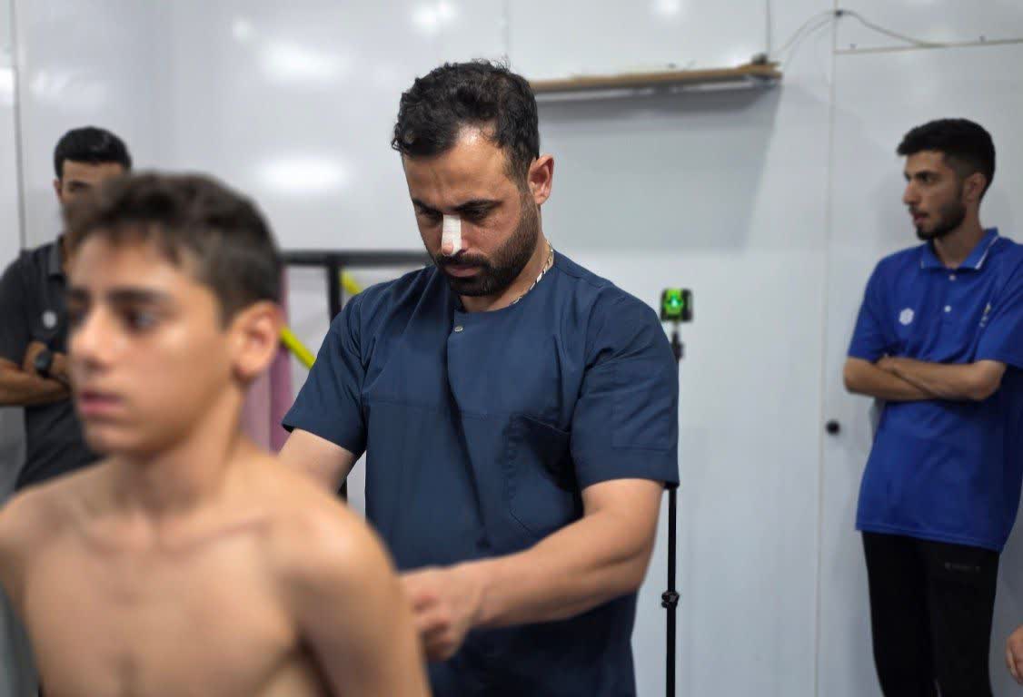 فیلم| تست سلامت باشگاه «پگاه نوشهر» در مرکز سلامت «دکتر سینا رازقی»