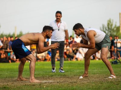 عکس | کشتی لوچو در خردونکلا بابل؛ تداوم یک رسم پهلوانی