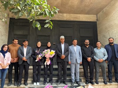 عکس | از ملی‌پوشان افتخارآفرین بدمینتون بابل تجلیل شدند