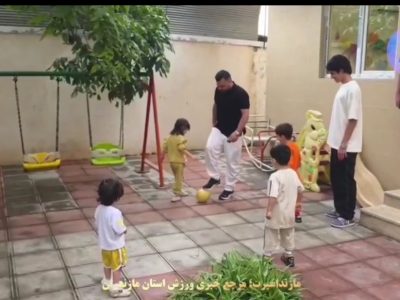 فیلم | کار خیر چهرهای فوتبالی بابل در مرکز نگهداری کودکان بی‌سرپرست